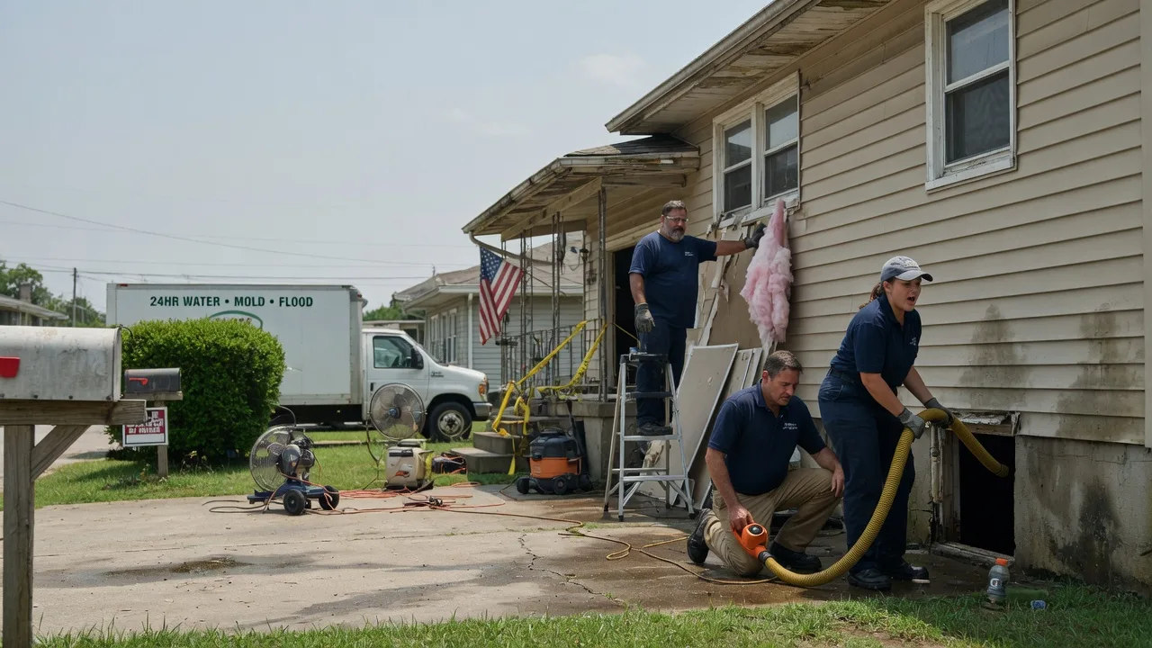 Water Damage Repair in Nocona, TX near me